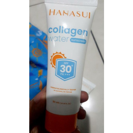 HANASUI Collagen water sunscreen SPF 30+ PA +++