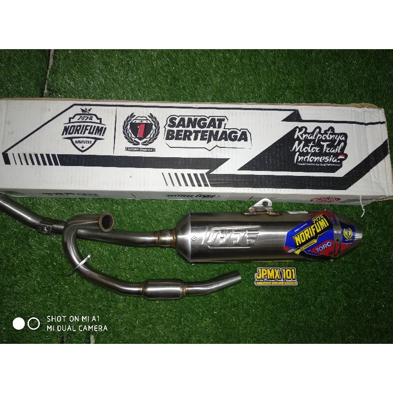 KNALPOT NORIFUMI TORC STANDAR crf150 klx150 wr155