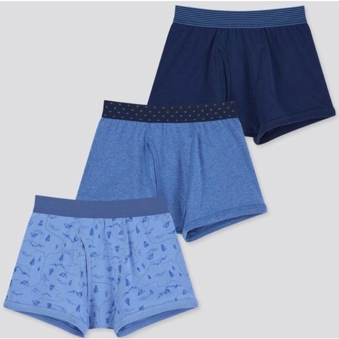 Uniqlo Celana Dalam Boxer Anak Size 160 isi 3