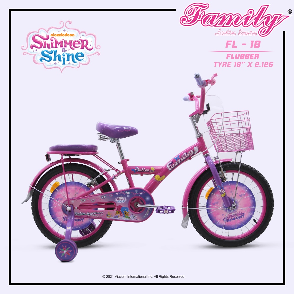 SEPEDA MINI 18" FAMILY FLUBBER