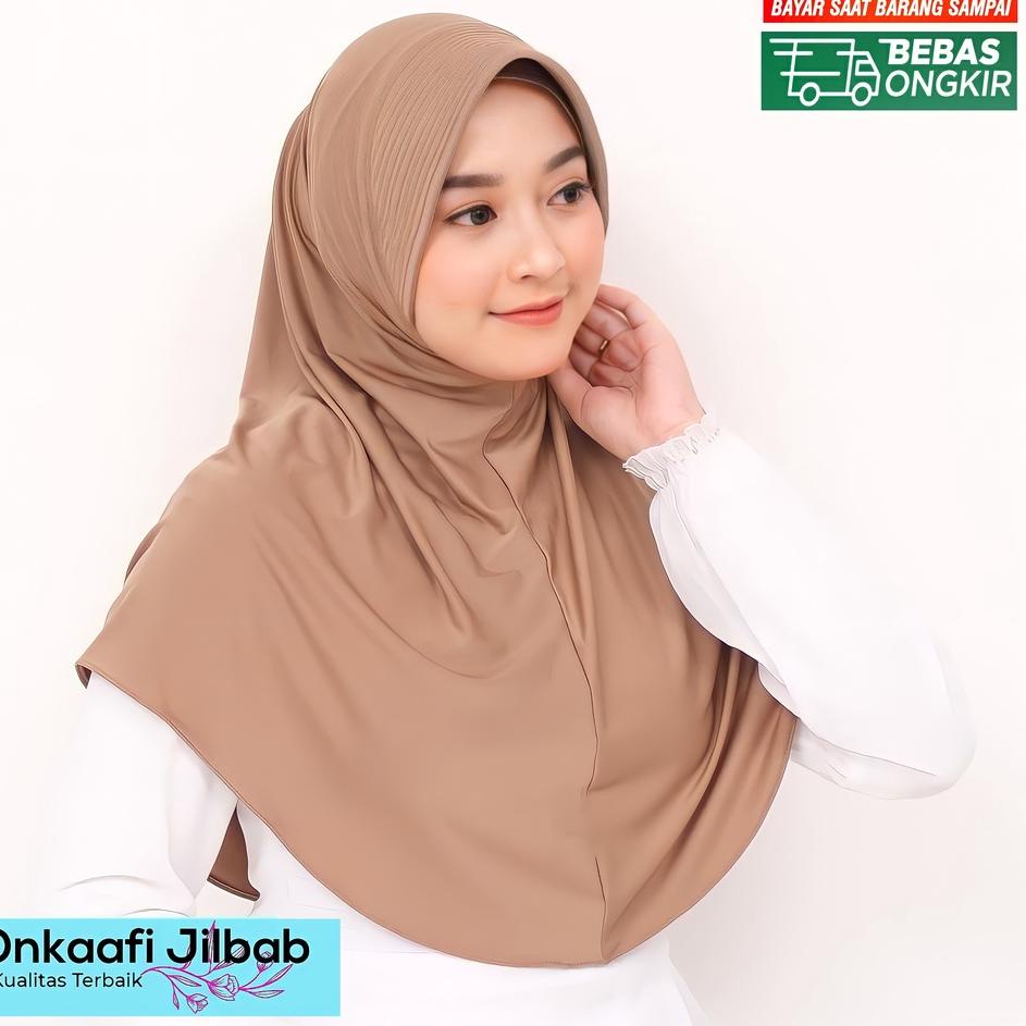 ❤[PROMO MURAH]❤ Jilbab Bergo Hamidah Menutup Dada /Jilbab Sport Menutup Dada  - Kerudung Wanita /- K