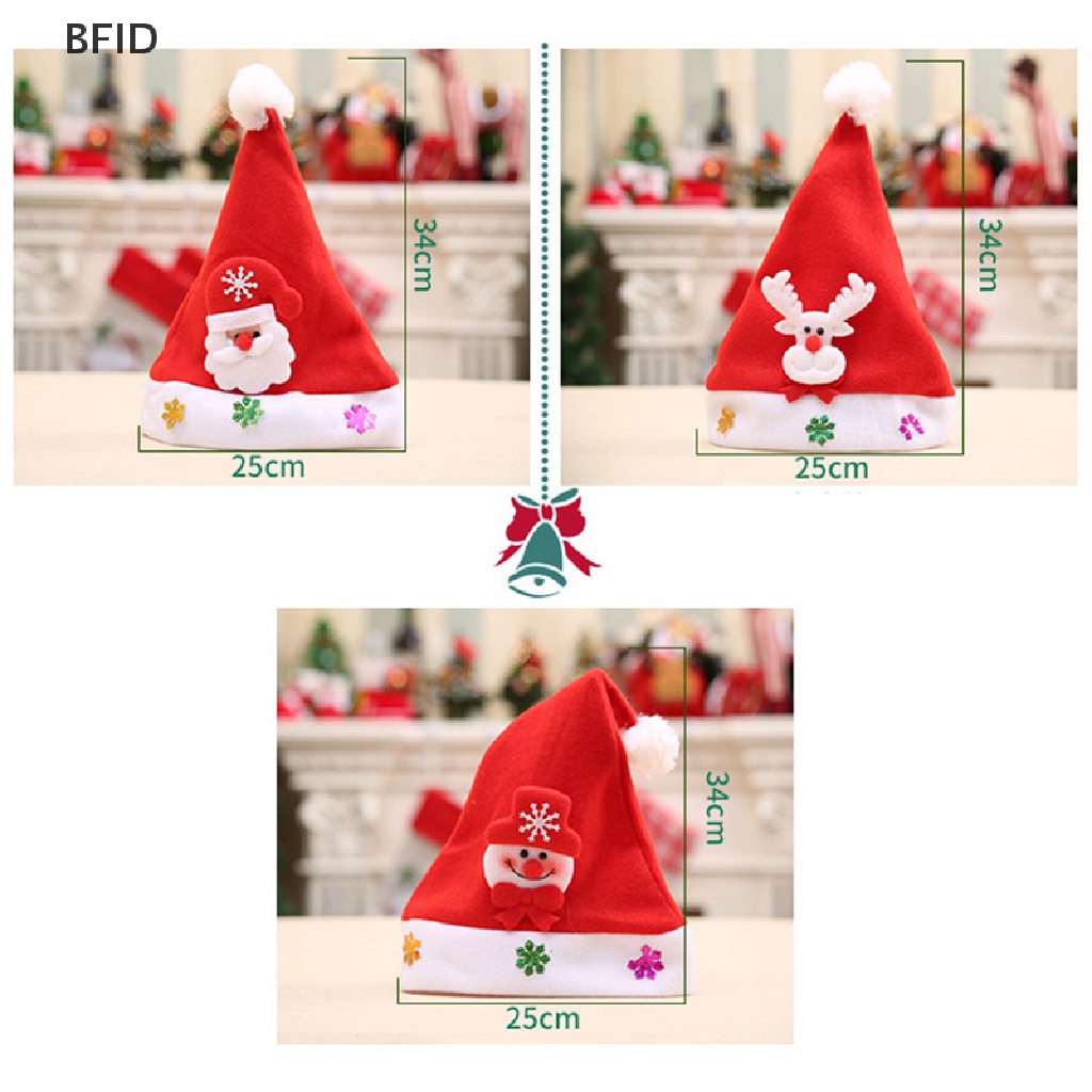 [BFID] Topi Natal LED 2022baru Kupluk Tahun Baru Rajut Menyala Hangat Christmas [ID]