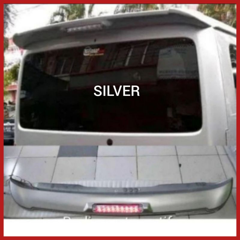 Spoiler Sayap Mobil Gran Max + Lampu Rem