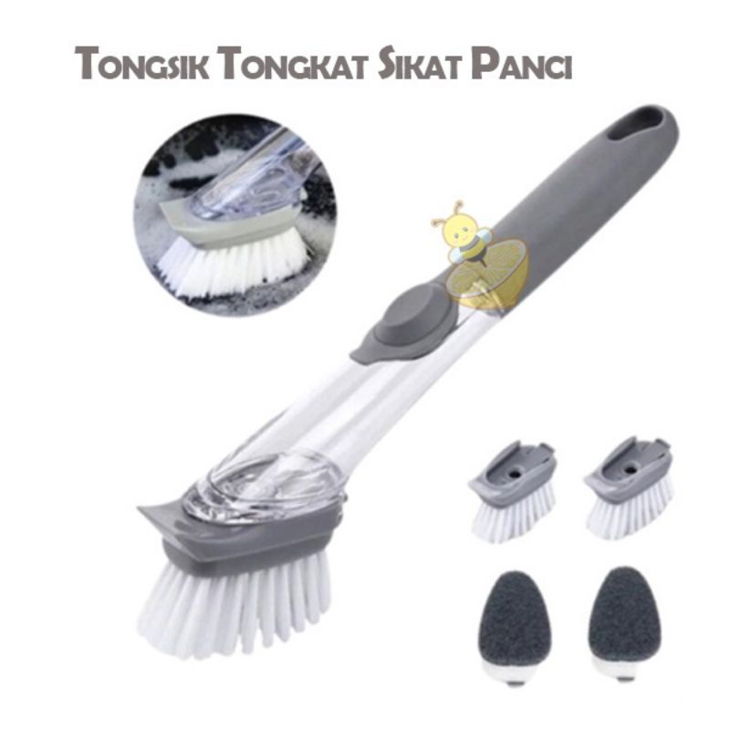 Brush Tongsik Tongkat Sikat Panci