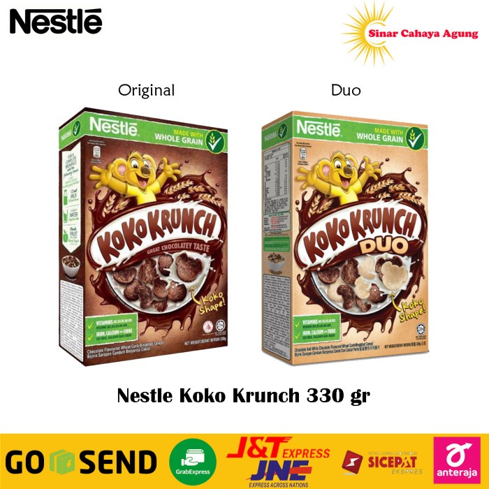 

[BISA COD] (1 pack) Nestle Koko Krunch Cereal 330 gr - original