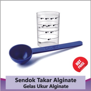 Sendok Takar Alginate & Gelas Ukur Alginat