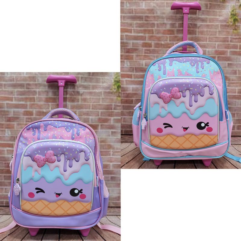 Promo 06.06 Tas Troli 14&quot; TK-SD kelas1 Timbul AAO Ice Cream