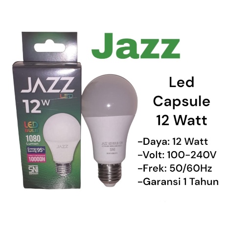 Lampu LED BULB JAZZ 12W PUTIH