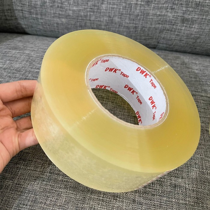 

Selotip Lakban Jumbo 2 Inch Merk Dwk 48Mm X 600 Yard