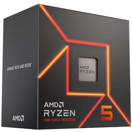 Processor AMD Ryzen 5 7600 Box 6 Core 12 Thread Up to 5.1 Ghz resmi