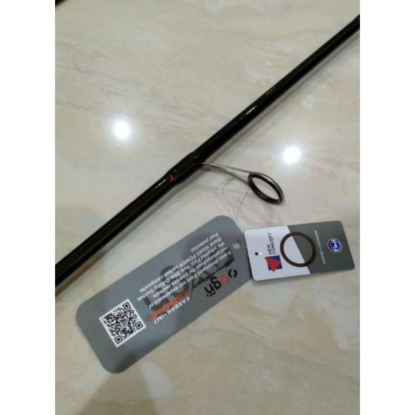 joran oxgn stage 165cm dan 180cm toray carbon solid ring fuji