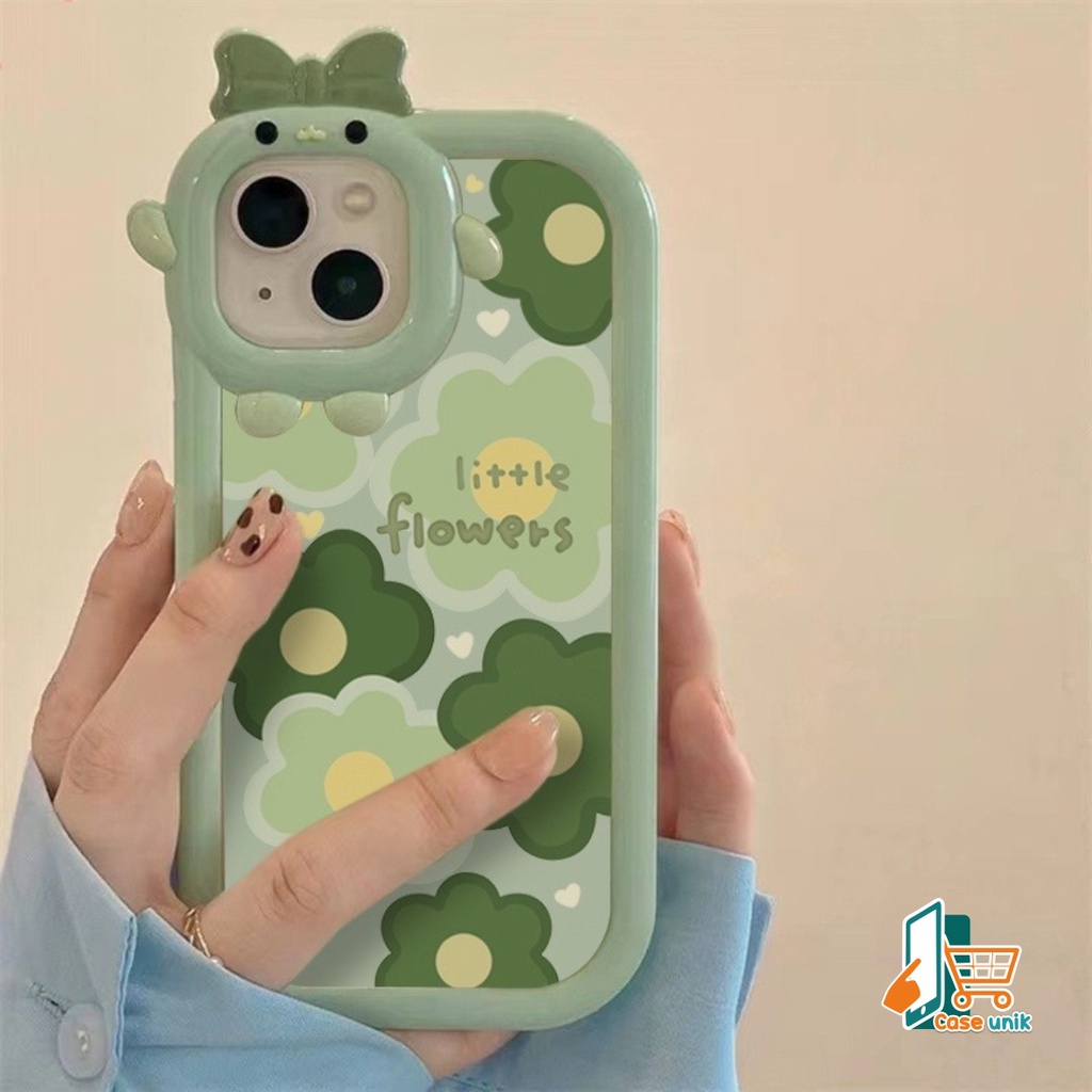 SS137 SOFTCASE LITTLE FLOWERS FOR IPHONE X XS XR XS MAX 11 12 13 14 PRO MAX 14 MAX CS5225