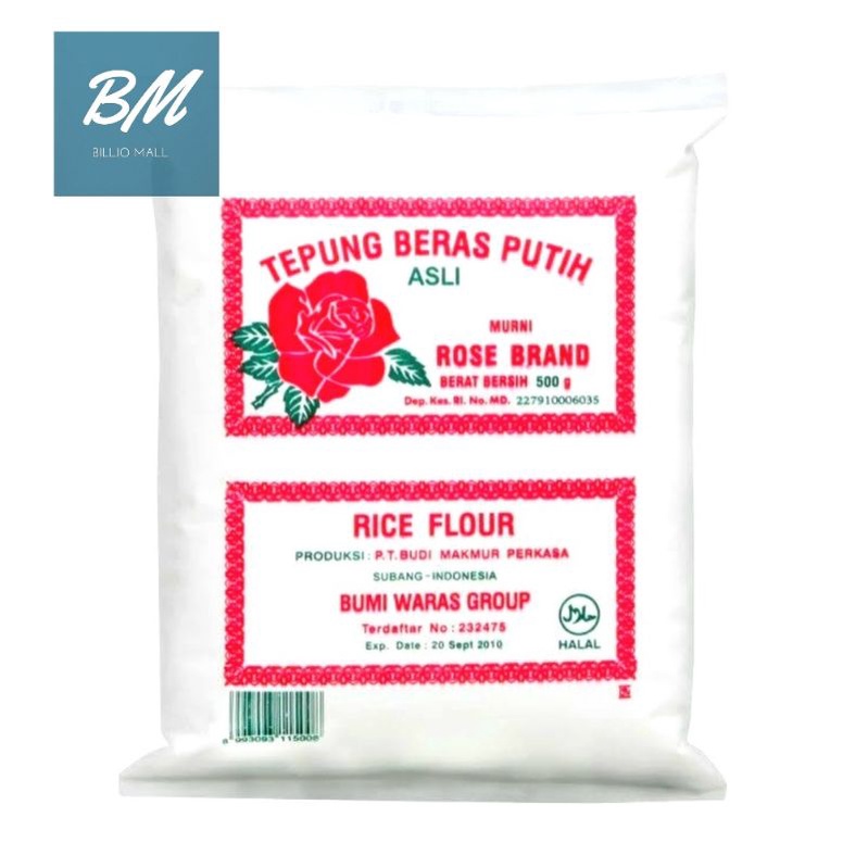 

Tepung Beras Rose Brand 500 gr / Rose Brand Tepung Beras 500 gr