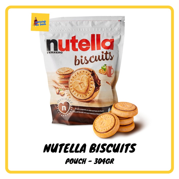 

[BC] [BISA COD] Nutella Biscuits Nuttela Biscuits Nuttella Biscuit Nutella Biscuit - Pouch 304gr