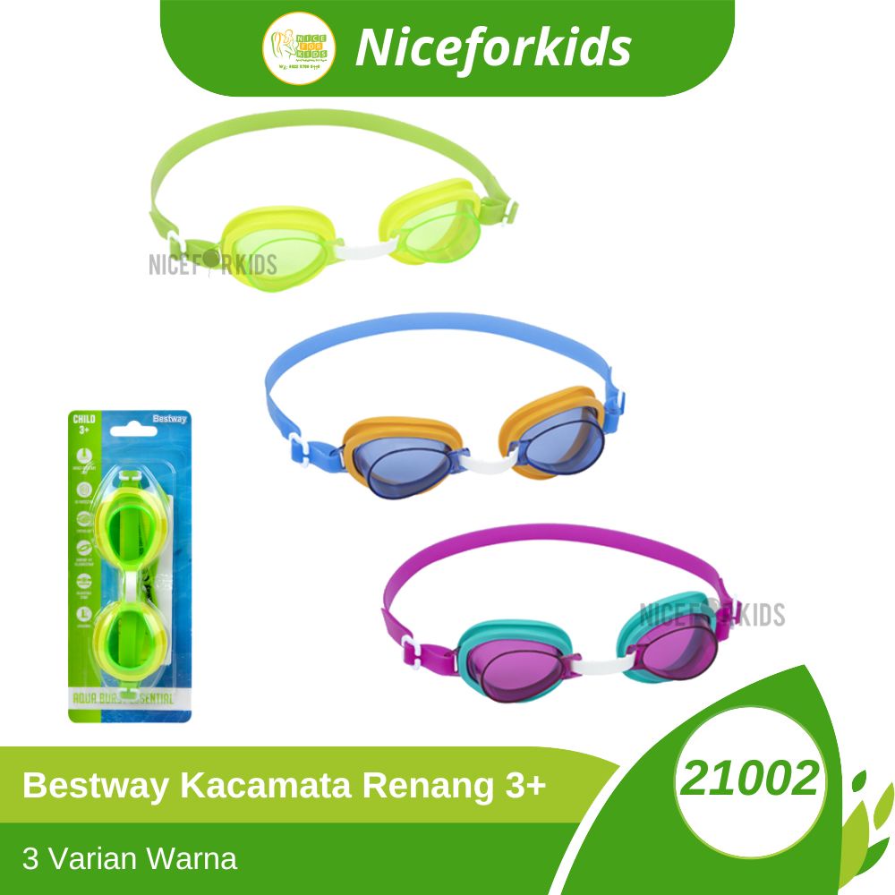 Bestway 21002 / 21045 / 21062 Kacamata Renang Anak Usia 3+