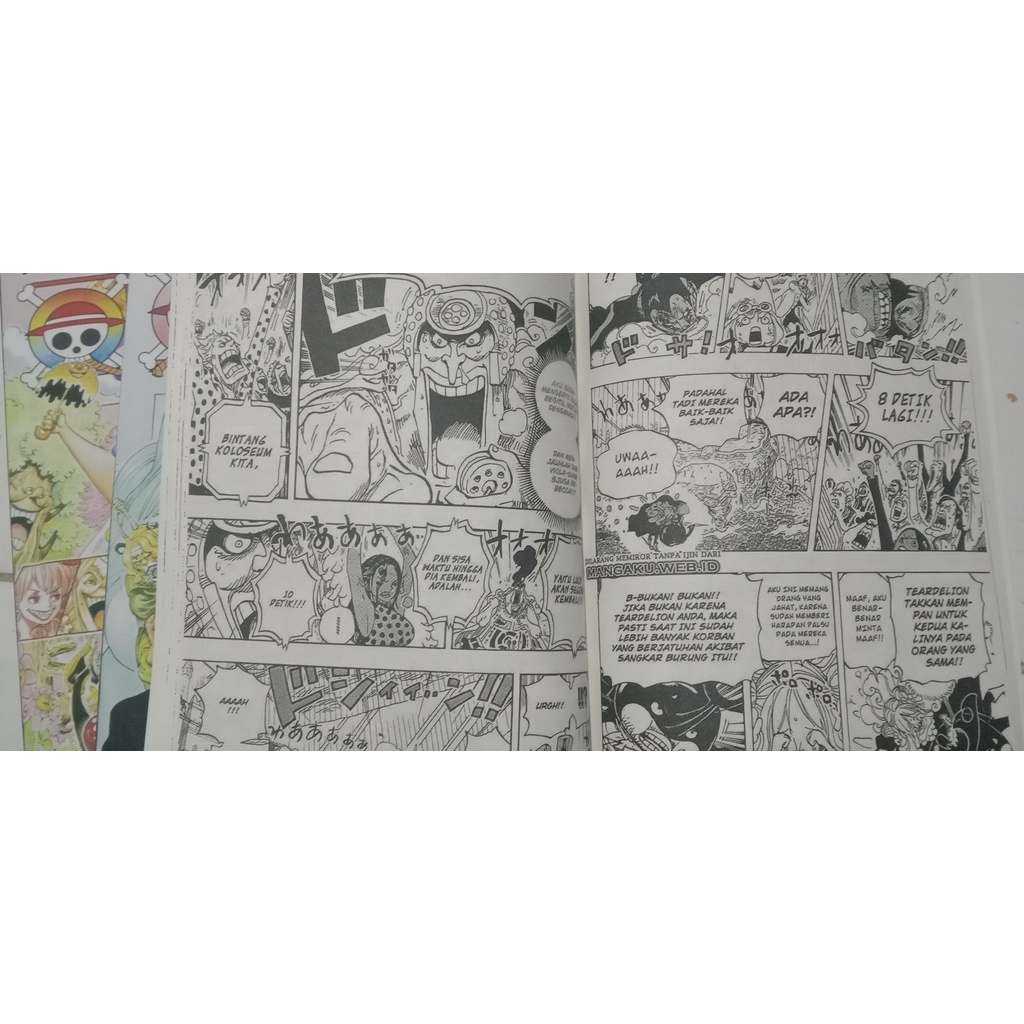 [INDONESIA] BUKU KOMIK ONE PIECE VOL 100 - VOL 105 UPDATE PLUS STIKER ANIME - WAN PISU - MANGA EIICHIRO ODA [ORIGINAL]