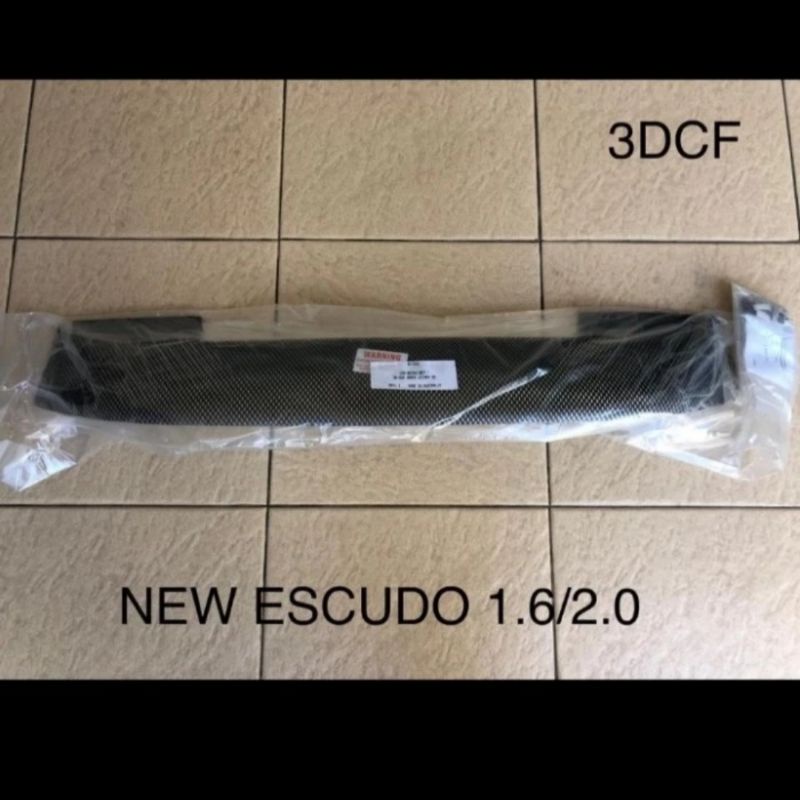 black visor spoiler kaca belakang suzuki escudo 1.6 /2.0 carbon 3 dcf