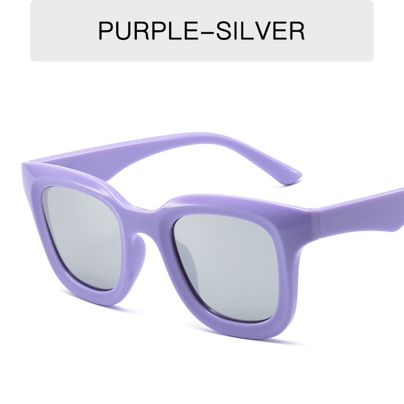 Aesthetic Shades Sunglasses UV400 Untuk Wanita/Pria Eyeglasses Colour