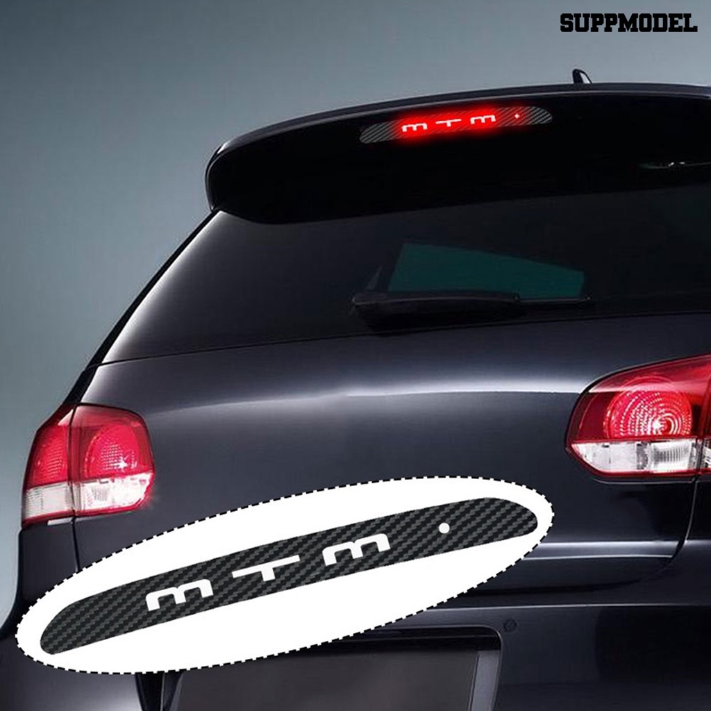 [SM] Self-adhesive Auto Mobil Serat Karbon Stiker Berhenti Lampu Rem Decal Untuk VW Golf Series
