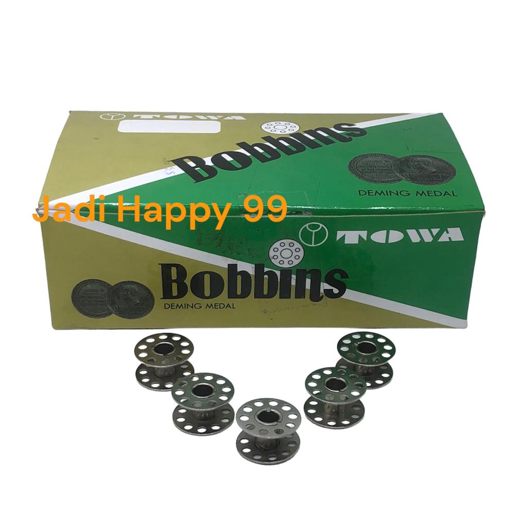 SPOOL MESIN JAHIT / SPOOL BOBBINS / SPOOL TOWA / SPOOL PLASTIK TRANSPARANT / SPOOL PLASTIK BENING / 