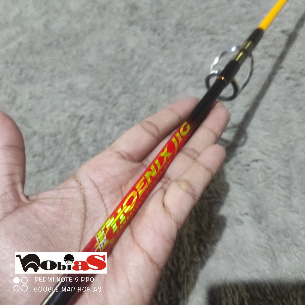 TOP Section Ujung Joran Jigging  Maguro Phoenix 176 dan 165