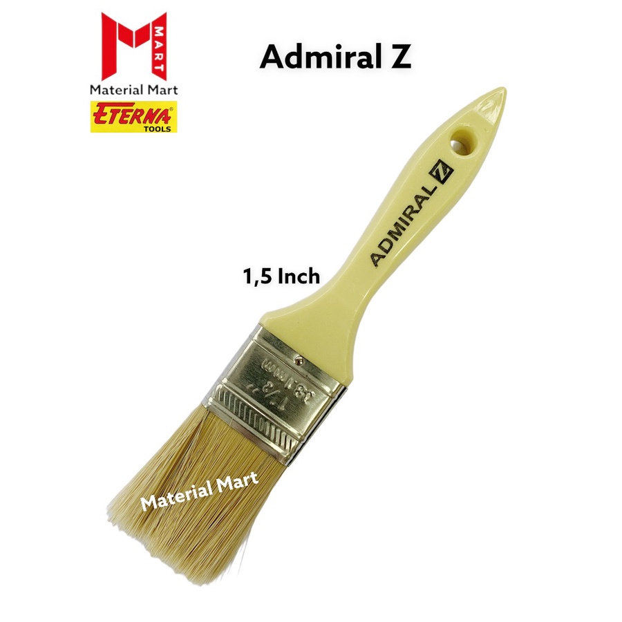 Kuas Cat Admiral Z Gagang PVC | Kuas Eterna Admiral Z | Kuas Cat Tembok | Material Mart