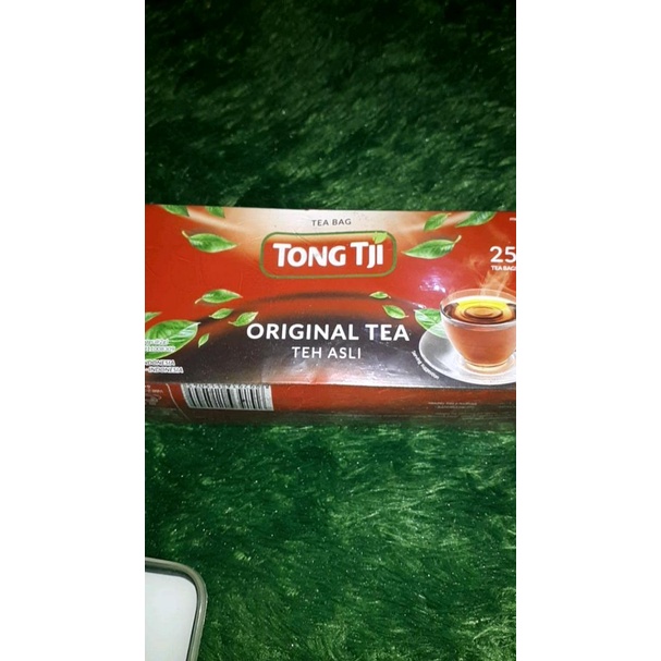 

TERMURAH TEH CELUP TONG TJI ORIGINAL TEA 25s, (5 BUNGKUS)