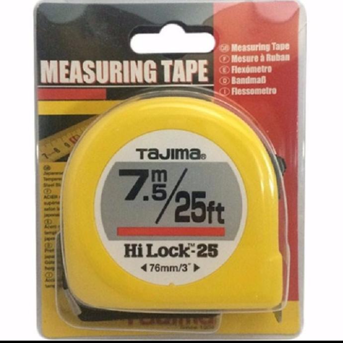 meteran tajima 7.5 meter