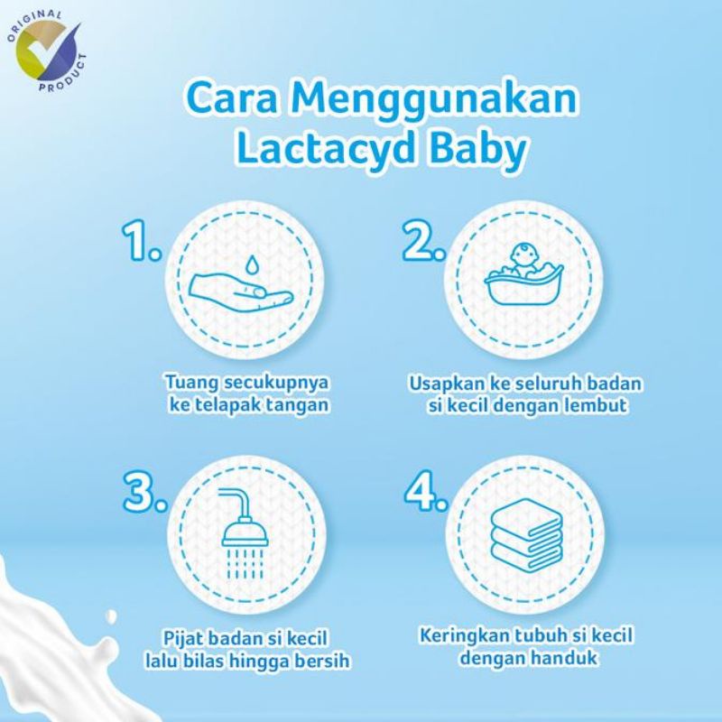 LACTACYD BABY BODY &amp; HAIR WASH