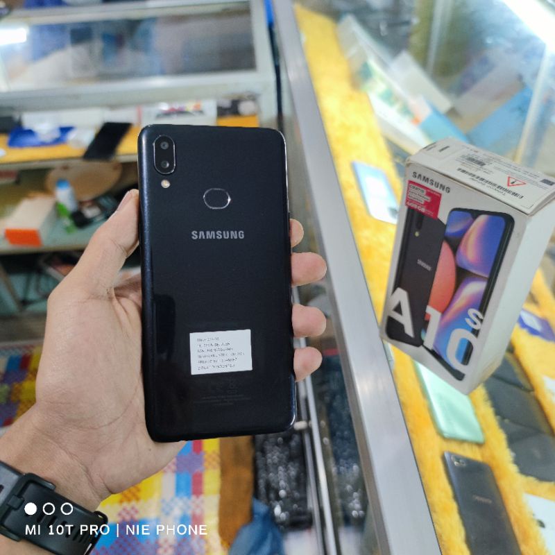 Samsung galaxy A10s 2/32gb bekas second fullset