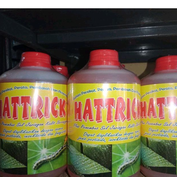 *HATTRICK*bahan pelekat. perata. pembasah. penembus. 1liter