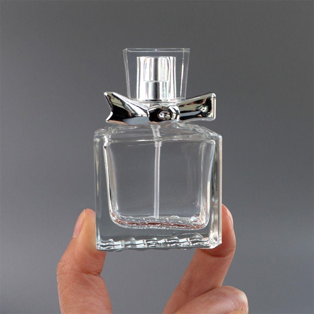 [Elegan] Botol Spray Parfum Portable 30ml Transparan Kapasitas Tinggi Isi Ulang Kosmetik Perfume Atomizer
