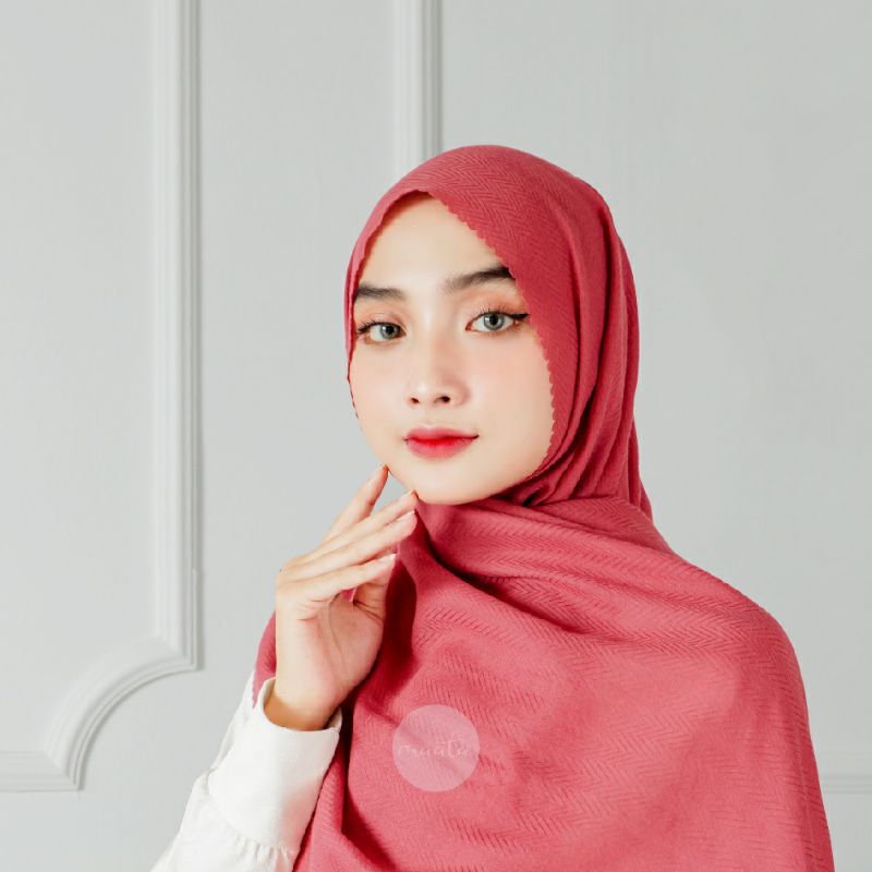 Zahra Pashmina Voal Zafron