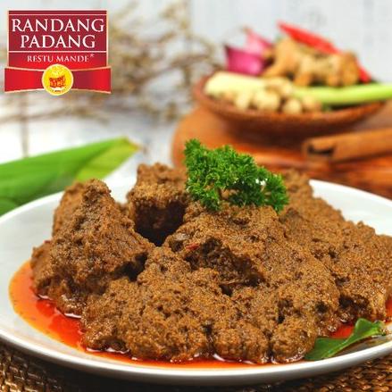 

Model baru Rendang Sapi Basah Restu Mande Kemasan 125gr B6W