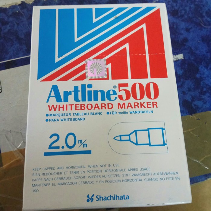 

Terlaris ✨ -Spidol Whiteboard Artline 500 (Hitam/Biru/Merah/Hijau)(per Lusin) - Hitam- 2.1.23