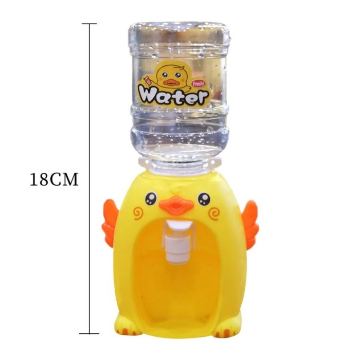 Dispenser Galon Air Mini Portable Mainan Anak Karakter Hewan with CUP Water Dispenser Mini Anak