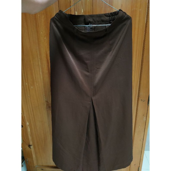 Rok Seragam Pramuka SMA Span Licin Preloved