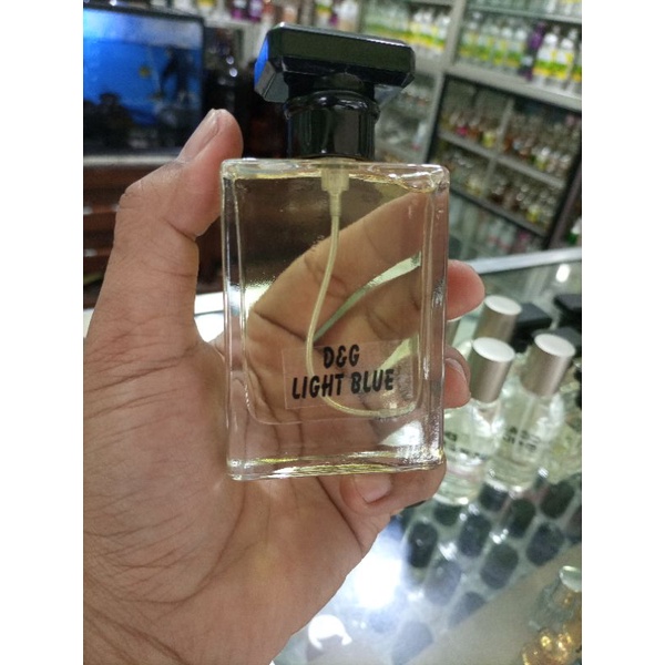 parfum Refill botol kotak chanel bening 50ml bebas request aroma