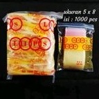 

PLASTIK KLIP UK 5X8 ( ISI 1000 LBR), PLASTIK ZIPPER PLASTIK OBAT