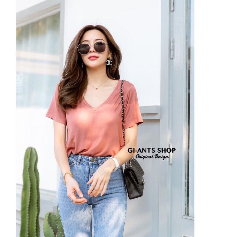 ATASAN GIANTS BASIC MODEL V NECK IMPORT BANGKOK (BJGB402)