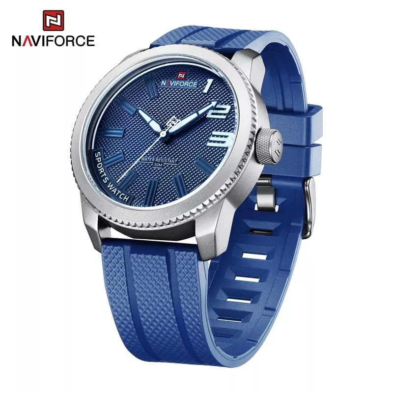 Jam Tangan Pria Cowok NAVIFORCE 9202 FREE BOX DAN GARANSI Tanggal Aktif Chrono Aktif Fashion Import Murah Mewah BONUS BATERAI CADANGAN!