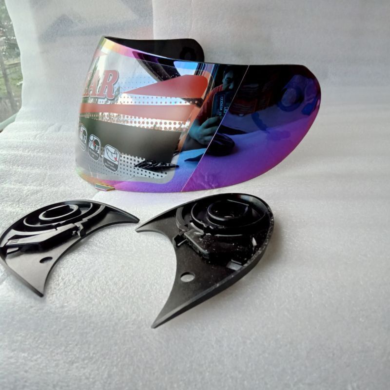 Kaca helm/ visor helm full face BMC MDS GM TRX standar Honda (gratis rachet helm)