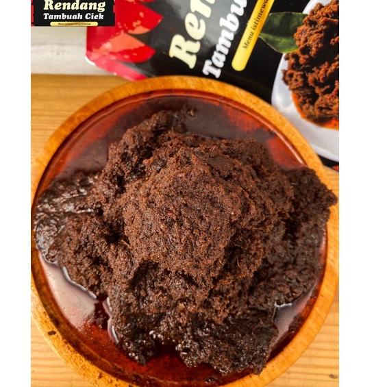 

⚡TOK SIAP 【COD Rendang PADANG 250gr - PREMIUM 100% HALAL " Rendang Tambuah Ciek " - RENDANG DAGING SAPI - Rendang