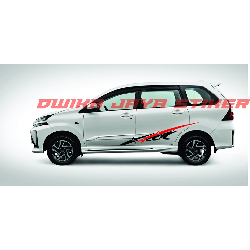 terbaru stiker mobil avanza cutting stiker mobil velos terbaru stiker mobil keren