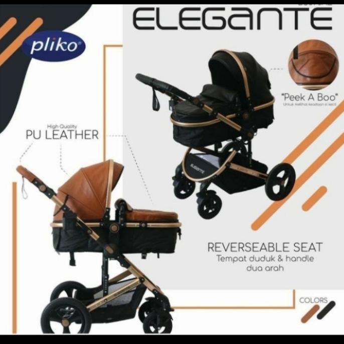 Stroller Pliko Elegante BS 690 AL