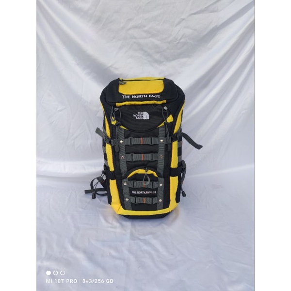 TAS GUNUNG TNF 35 LITER SEMI CARRIER BUSA TEBAL TEMPAT LAPTOP 15 INCH