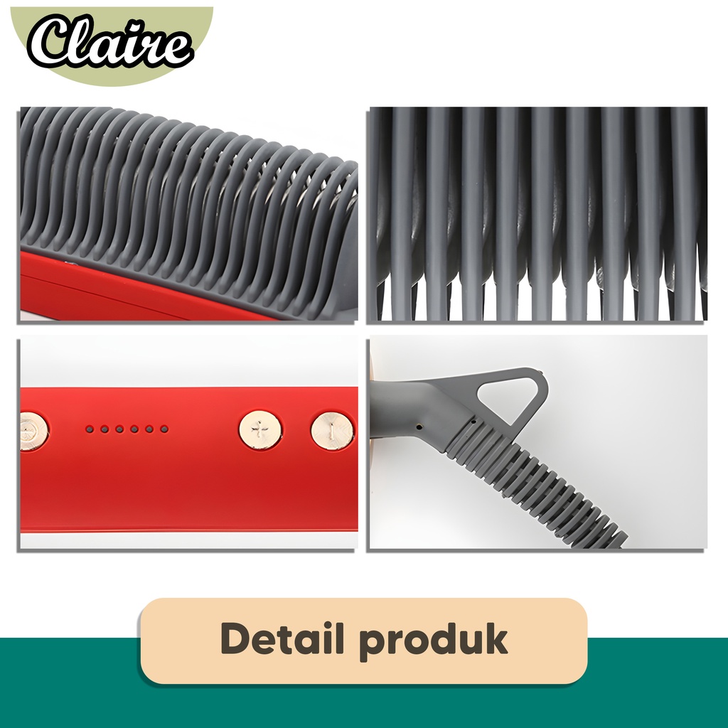 Sisir Catok Pelurus Rambut / Hair Straightener Curler 2 in 1 / Catokan Sisir Listrik