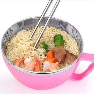 IKILOSHOP Fresh Bowl mangkok stainless steel dengan pegangan dan tutup untuk Makanan