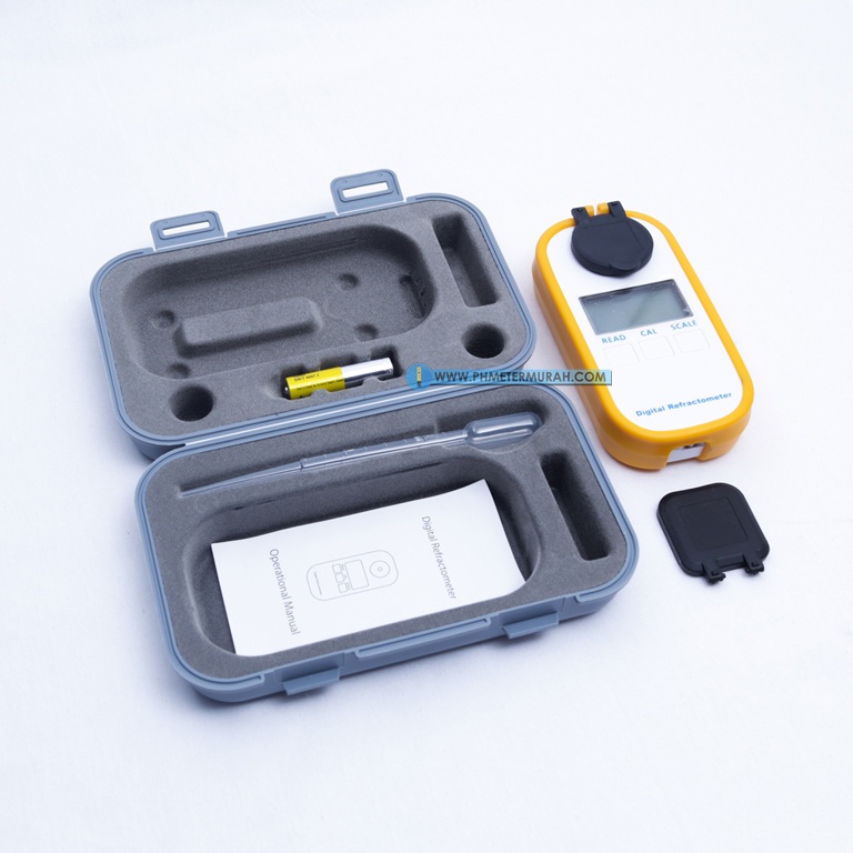 DIGITAL REFRAKTOMETER HONEY REFACTOMETER METER DIGITAL 0-90%