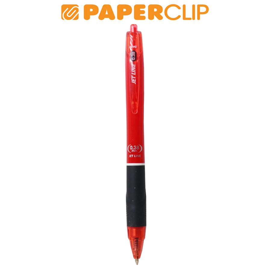 

PULPEN/BALLPOINT/PEN JAVA PEN JETLINE 0.38 RED